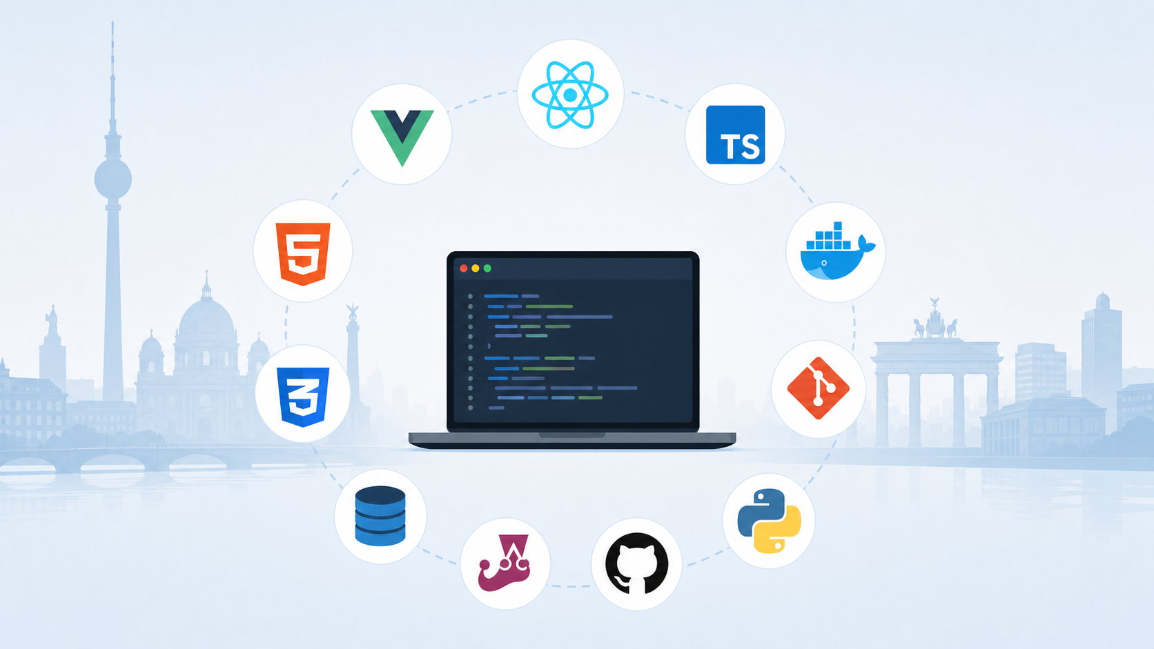 Technology stack for project development